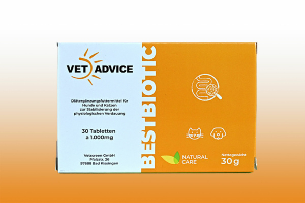 BestBiotic — Probiotika-Tabletten für Hund & Katze (30 Stück)